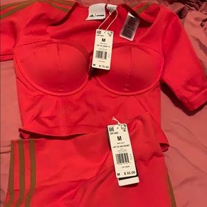 IVY Park crop top and shorts